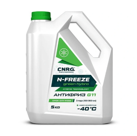 Антифриз TDS N-Freeze Green Hybro G11 5 кг