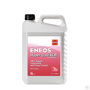 Антифриз ENEOS Hyper Cool XLR G12+ 5 L (конц., красн.) 