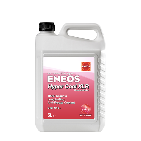 Антифриз ENEOS Hyper Cool XLR G12+ 5 L (конц., красн.)