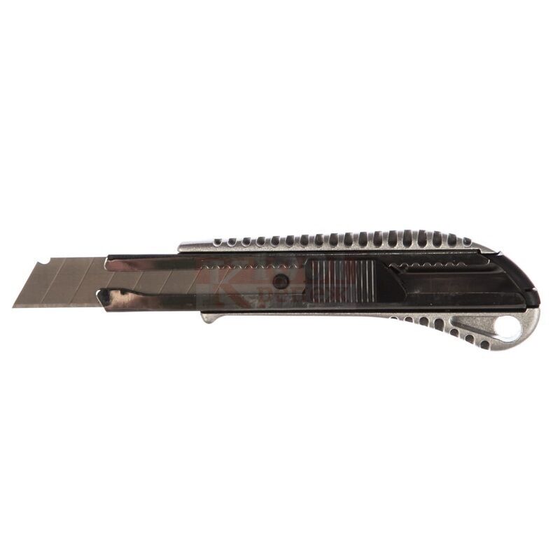 ST-B-NTM Нож технический усиленный BIBER 50116 металлический корпус, 18 мм