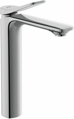 Смеситель для ванной комнаты Cersanit ODRA высокий для раковины с клик-клак (63054)