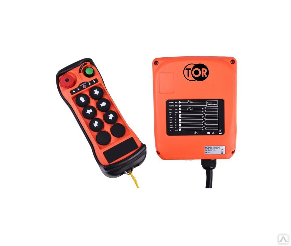 Комплект радиоуправления TOR Q200 (380В, 2 кнопки) 1