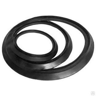 Кольцо уплотнительное резиновое для гофрированных труб OD, наружный диаметр 110 мм #1