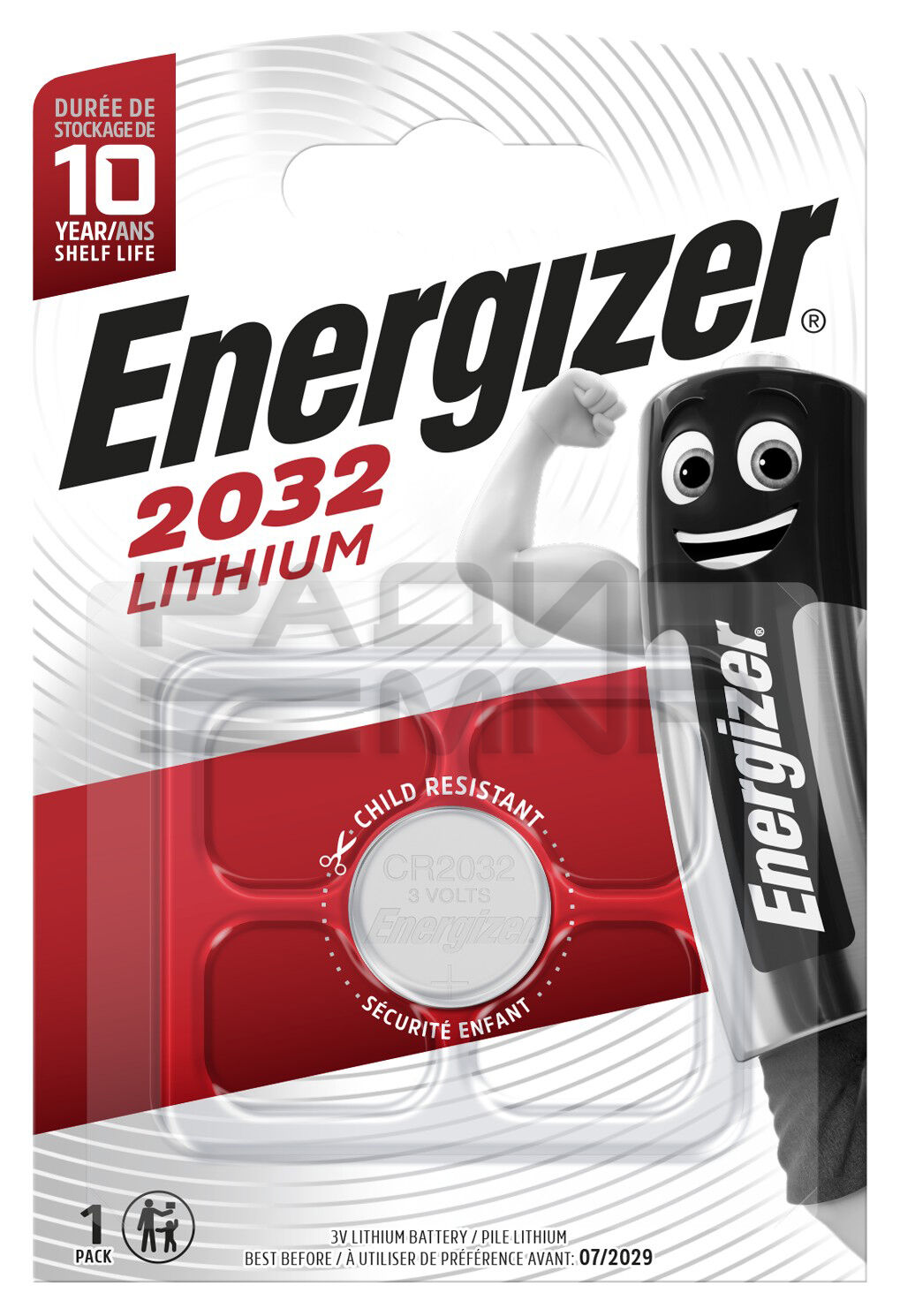 Элемент питания CR 2032 Energizer BL-1 2