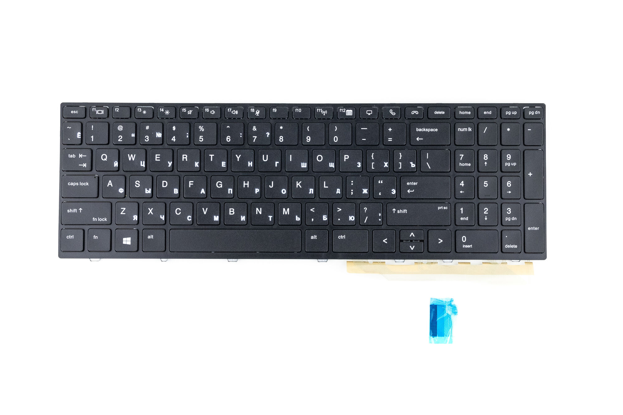 Клавиатура для HP 755 G5 850 G5 черная p/n: 6037B0142001