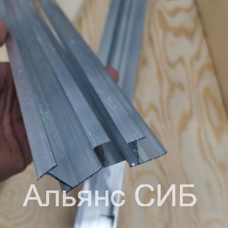 Профиль алюминиевый анодированный для монтажа плитки из гималайской соли
