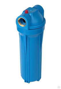 Фильтр для холодной воды Акватек Slim line FMB12 (синий корпус 10, 1/2") 