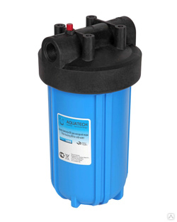 Фильтр для холодной воды Акватек Big Blue FH10BB (синий корпус 10, 1") 
