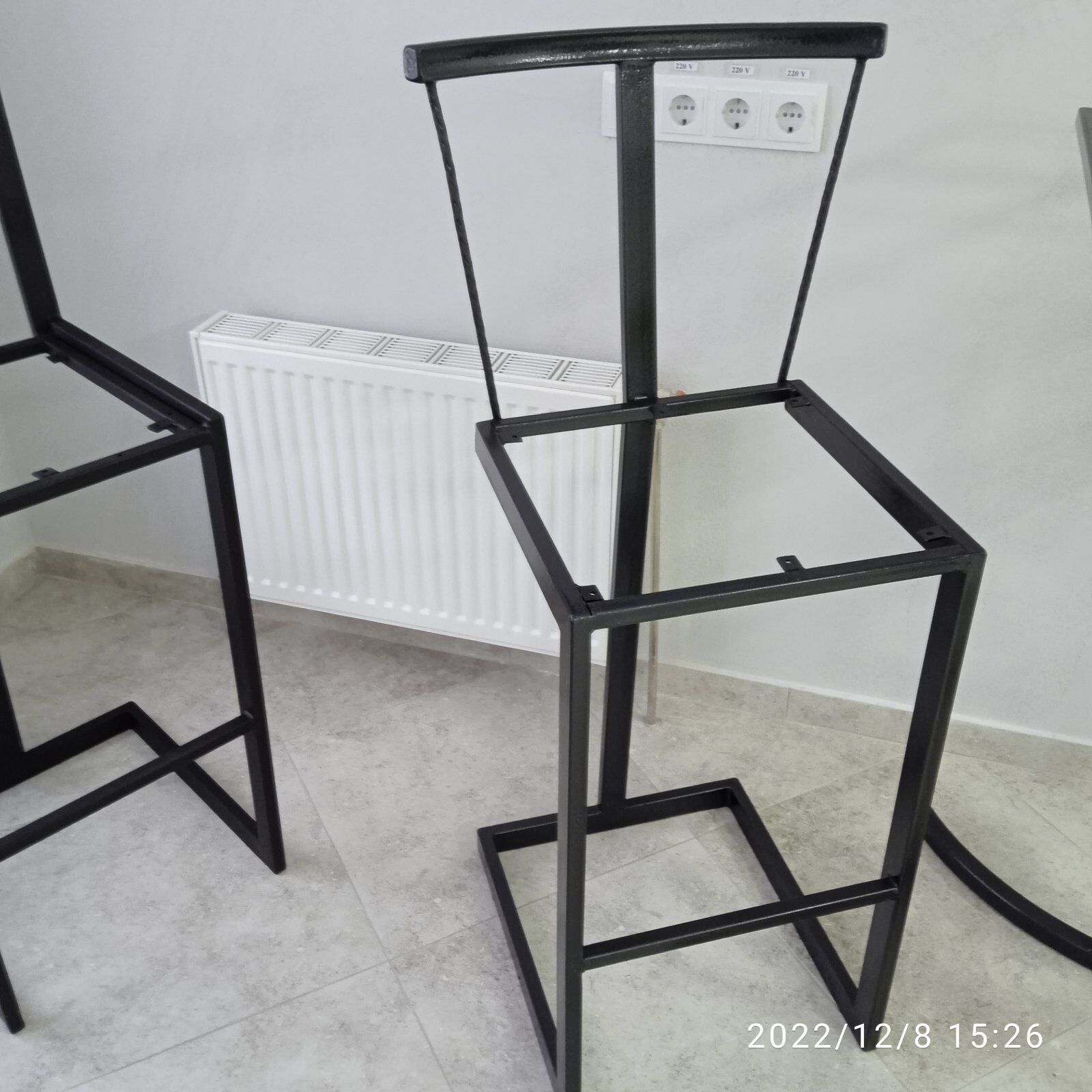 Каркас стула металлический Лофт Loft"Лабиринт-2", (h-750мм.) купить в ...