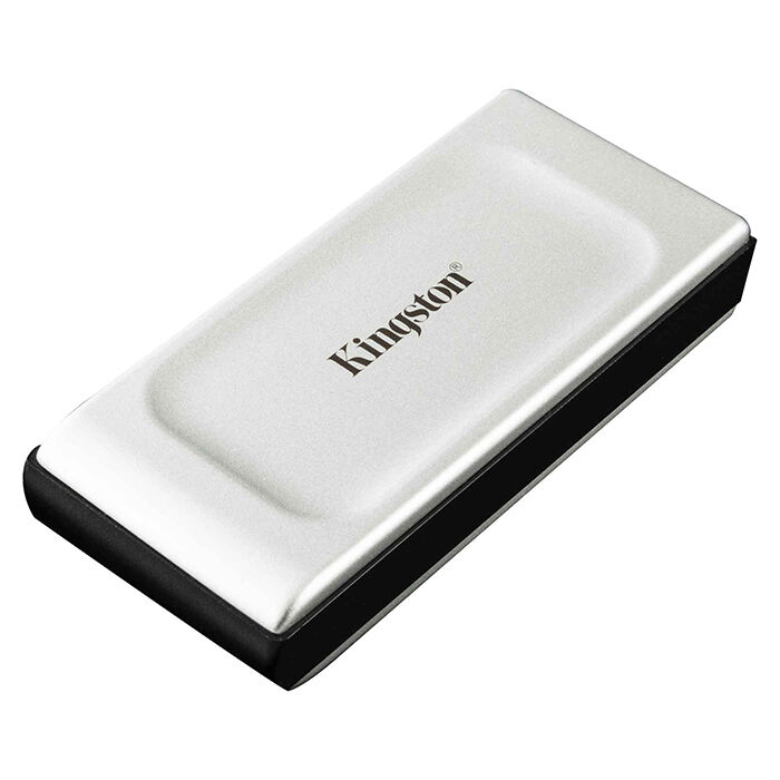 Внешний SSD 1.8" 500Gb Kingston XS2000 SXS2000/500G, USB Type-C серебристый