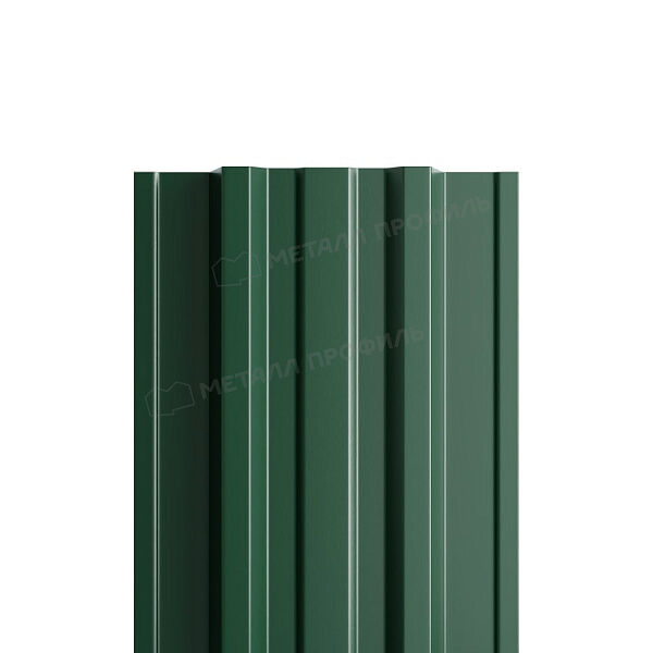 Штакетник Trapeze Полиэстер 0.45 мм Зелёный мох