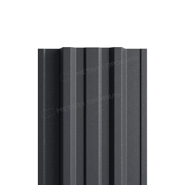 Штакетник Trapeze VikingMP 0,4 мм Серый графит