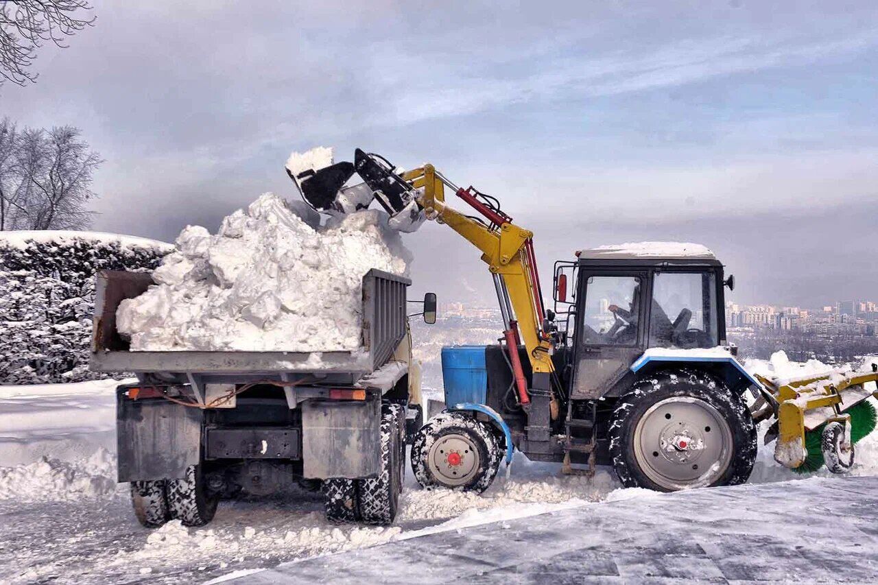 уборка снега