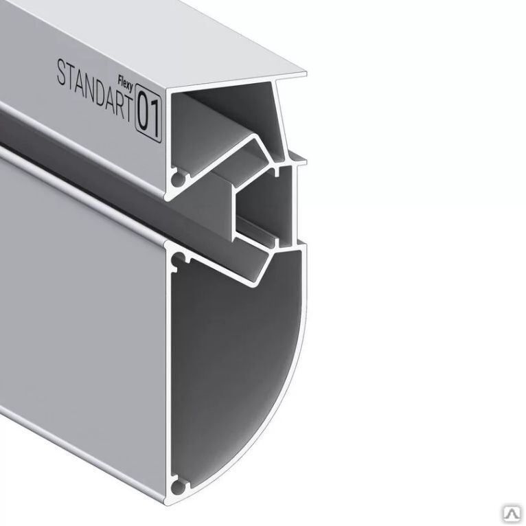Профиль Flexy STANDART 01 для многоуровневых натяжных потолков без покраски 2000 мм