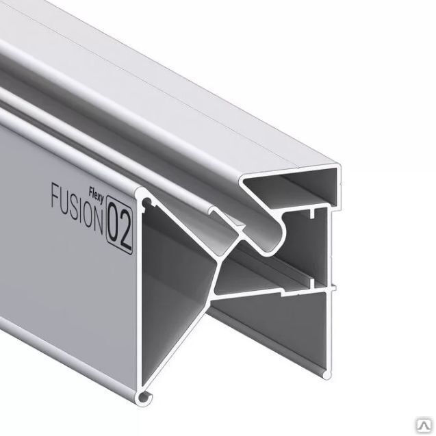 Профиль Flexy FUSION 02 для многоуровневых натяжных потолков без покраски 2000 мм