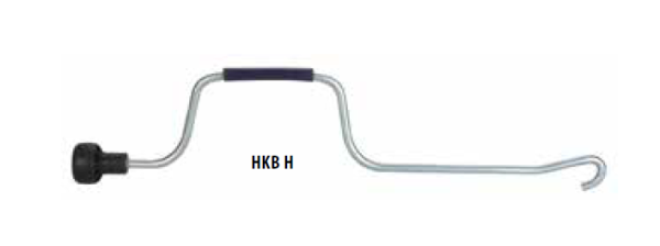 Гайковерт для опор прицепа (кривошипная рукоятка) Winterhoff KPL HKB H