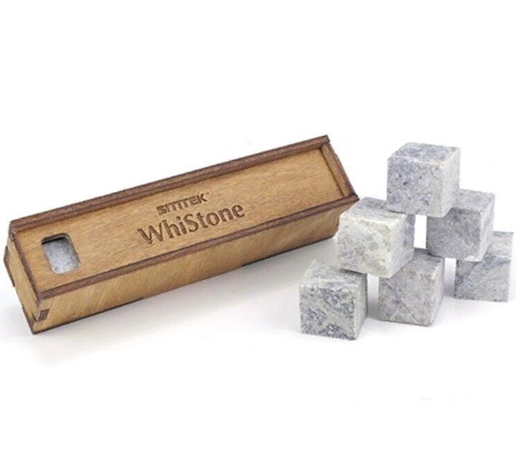 Камни для виски "WhiStone E" (6 камней) Аксессуары для бара Sititek