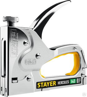 STAYER HERCULES-140, тип 140 (G/11/57) 20GA (6 - 14 мм)/36/300/500, стальной мощный степлер, Professional (31510) 31510_ 