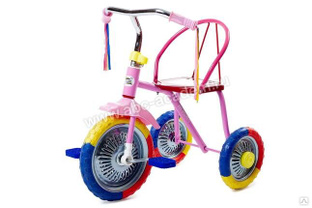 Велосипед детский трехколесный SAMBA, SKB-001, розовый (РЕСУРС) 