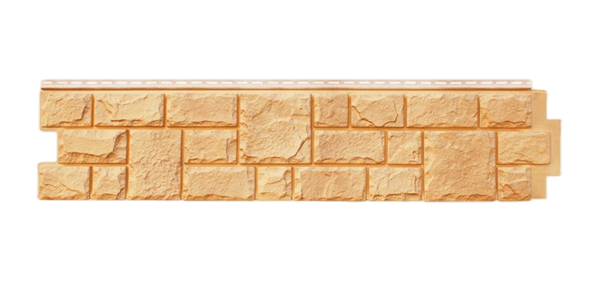 Фасадная панель Grand Line ЯФАСАД Екатерининский камень Песок 0,39 м2