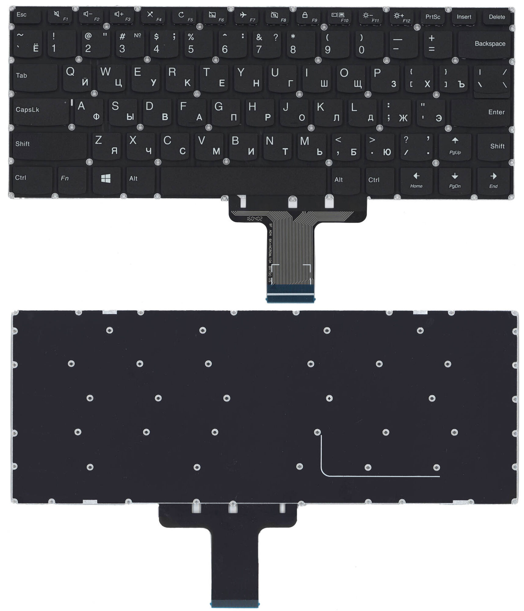 Клавиатура для ноутбука Lenovo Yoga 310S-14ISK 510S-14ISK p/n: N20K82237, 9Z.NCRBC.B0R