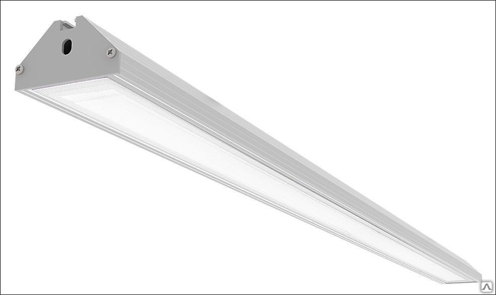 Светодиодный светильник GLERIO Line Shell колотый лёд 36 Вт, 3098 лм, IP65, 4000 К 92P-36D-4P-K