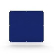 Металлокассета фасадная 585*585 мм, толщина от 0,4 до 1,2 мм, синяя