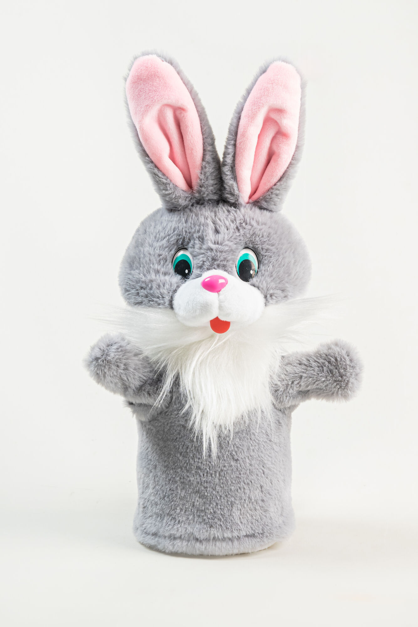 Перчаточная кукла заяц серый