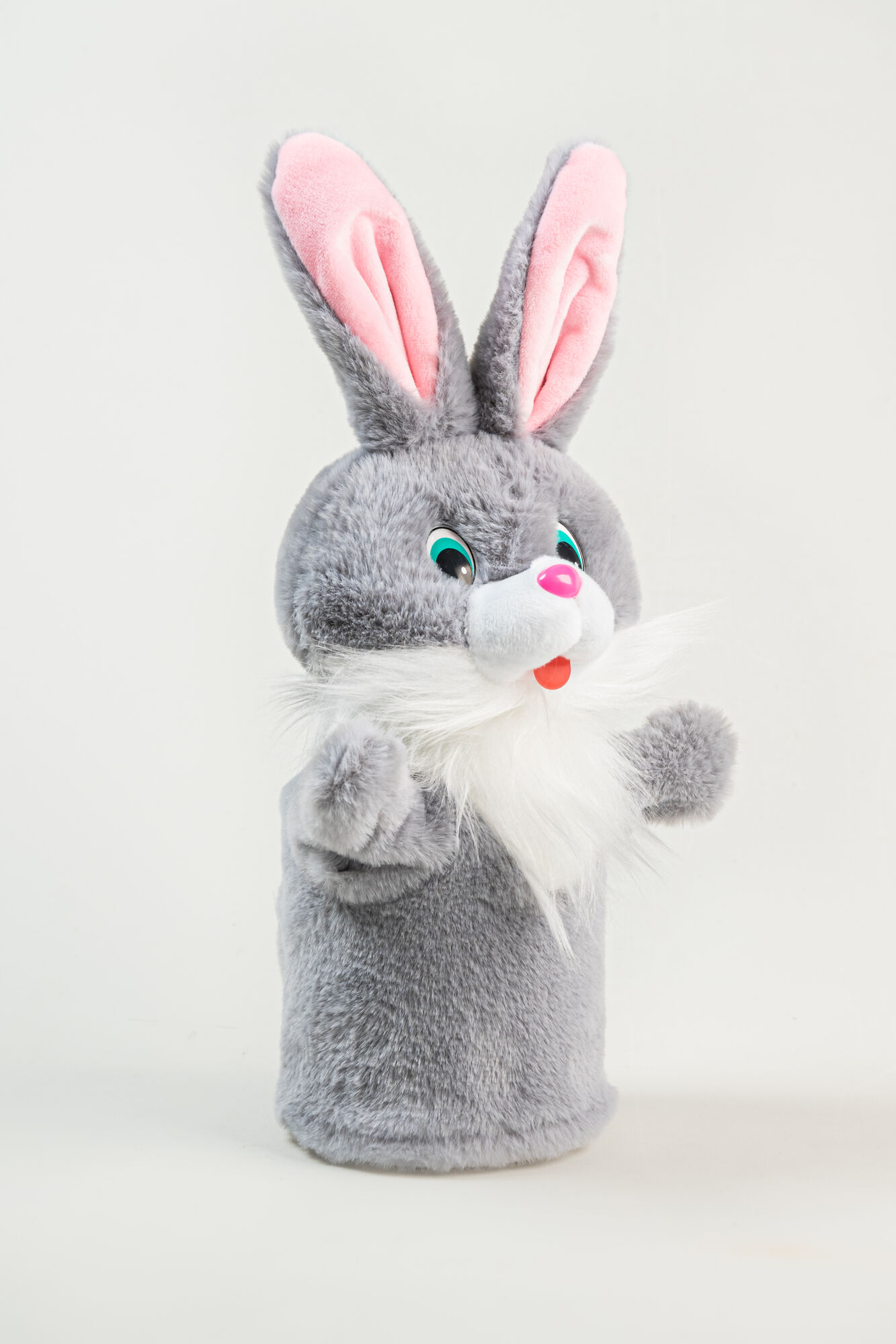 Перчаточная кукла заяц серый 3