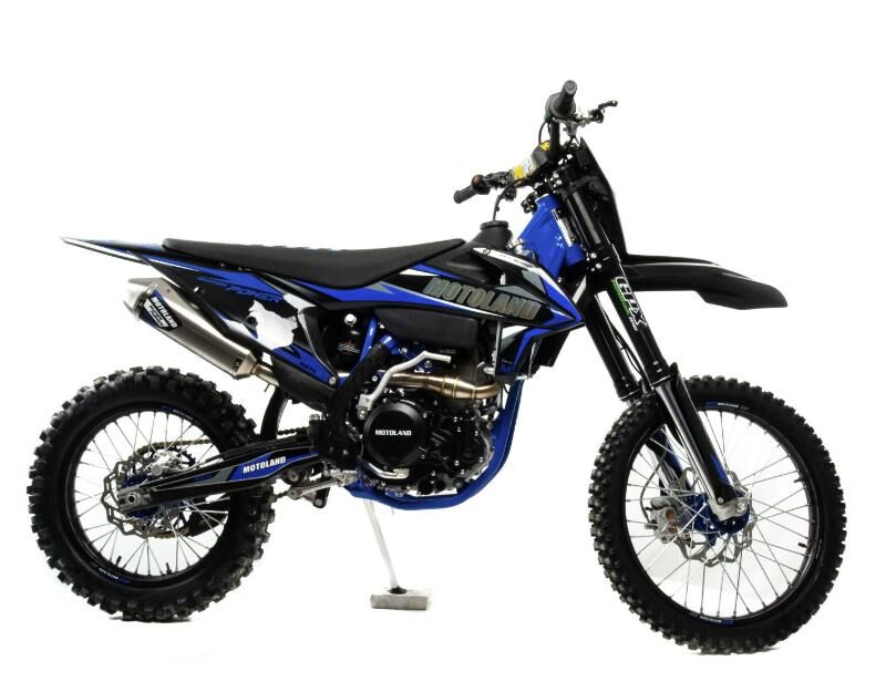 Мотоцикл Кросс Motoland FX 450 NC синий (2001)