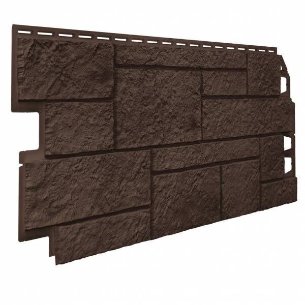 Фасадная панель VOX Vilo Sandstone Dark-Brown Тёмно-коричневый