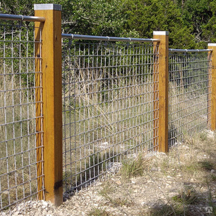 Забор металлический из сварной сетки d1,4х50х60 мм, рулон 0,15х48 м