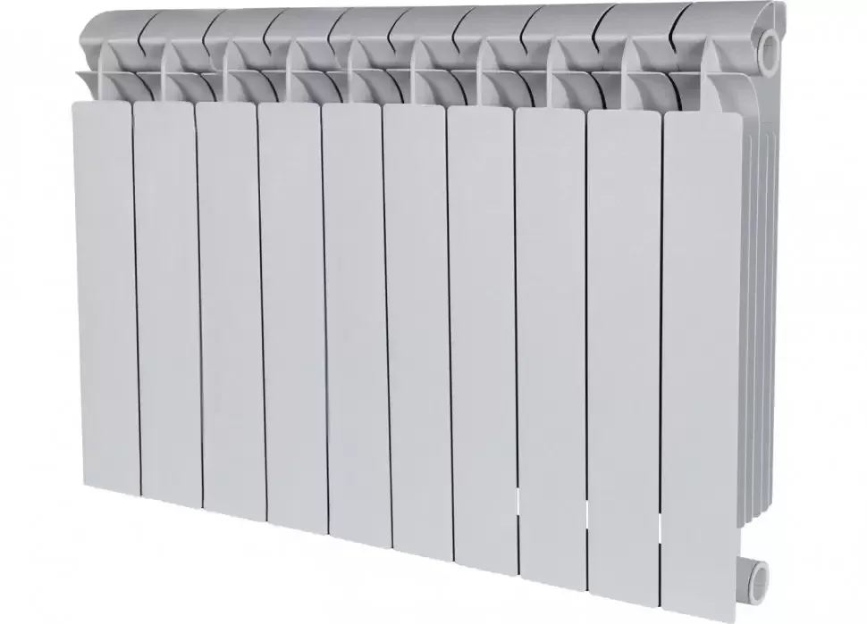Радиатор биметаллический Global Style Plus 500 (10 секций) серый