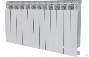 Радиатор биметаллический Global Style Plus 500 (12 секций) серый 