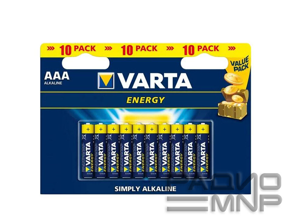 Элемент питания LR 6 Varta Energy BL-10 (4106)