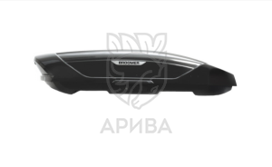 Автобокс Broomer Venture L (430 л) АБС/ПММА, чёрный глянец, с дополнительным центральным усилителем