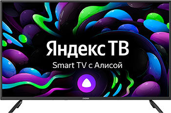 4K (UHD) телевизор Digma 50 DM-LED50UBB31 Smart Яндекс.ТВ черный