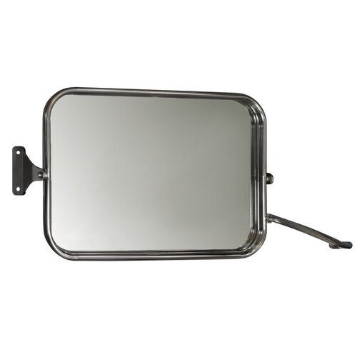 Зеркало для инвалидов поворотное нержавеющее с ручкой 800*600 мм