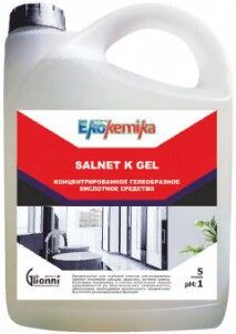 Средство для интенсивной уборки глубокая очистка SALNET K GEL, 5л