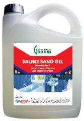 Средство для ежедневной уборки санитарных комнат SALNET SANO GEL, 5л