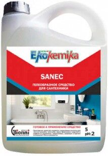 Средство для ежедневной уборки санитарных комнат SANEC, 5л