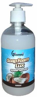 Жидкое крем - мыло SOAP FOAM LUX "Кокос", 0,5л