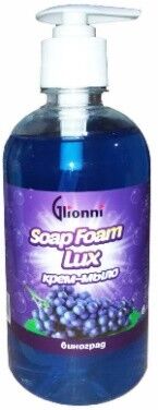 Жидкое крем - мыло SOAP FOAM LUX "Виноград", 0,5л
