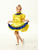 Детский костюм Казачка жёлтый девочка #1