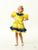 Детский костюм Казачка жёлтый девочка #2