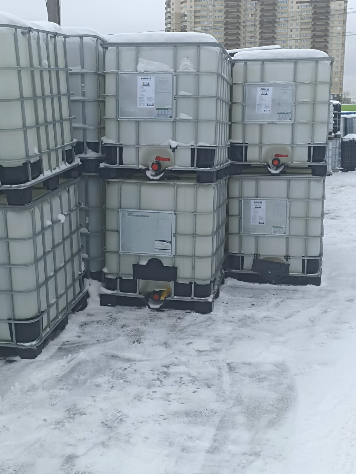 Еврокуб б.у Индия чистый на 1000 литров с доставкой в Ильичево