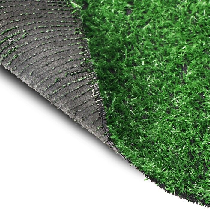 Искусственная трава ворс 10 мм, 2 × 5 м, светло-зелёный 2