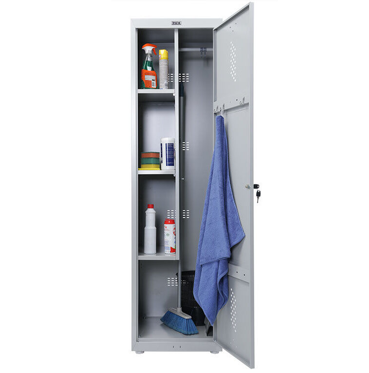 Шкаф металлический для хозяйственного инвентаря Практик Стандарт LS-11-50
