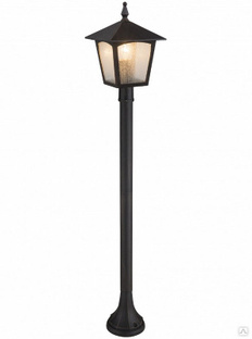 Уличный фонарь №1, D светильника: 300 мм, Н= 3.394 м, Материал: сталь 