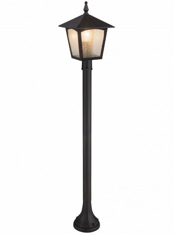 Уличный фонарь №1, D светильника: 300 мм, Н= 3.394 м, Материал: сталь
